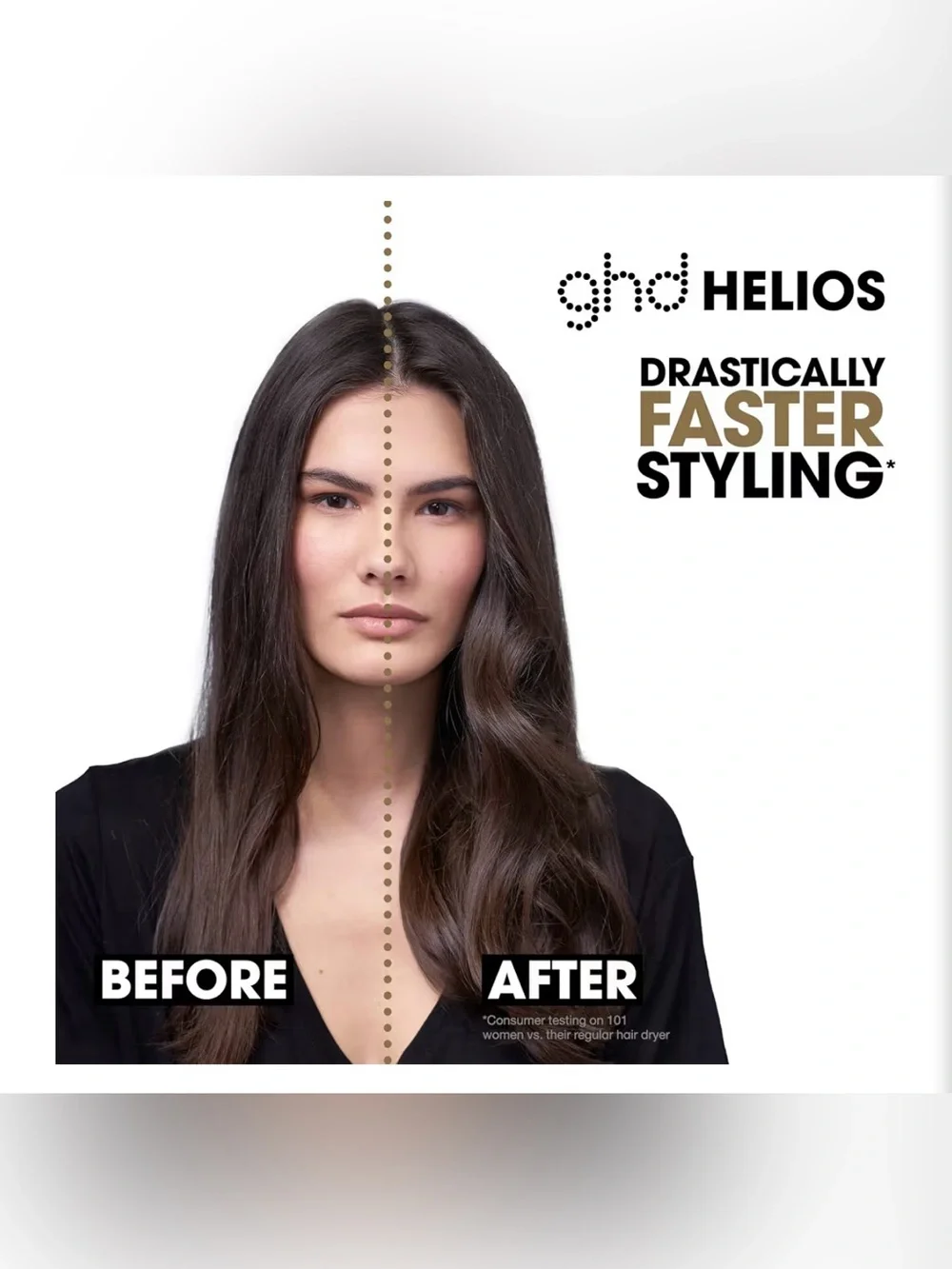 $330. Ghd The Professional Hair Dryer in Matte Black and Gunmetal New Open Box!